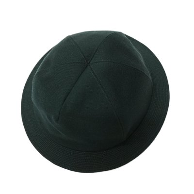 画像5: O/EIGHTH(オーエイス)Type U HAT(タイプ・U)”Wool Gabardine" / Black(ブラック)・D,Green(ダークグリーン)