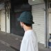 画像13: O/EIGHTH（オーエイス）TYPE #U Gabardine wool hat（タイプ・ユー ギャバジンウールハット）”Wool Gabardine"/Black（ブラック）・D,Green（ダークグリーン）