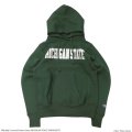 Champion(チャンピオン)”New” REVERSE WEAVE PULLOVER HOODED SWEATSHIRT(リバースウィーブプルオーバーフーデットスウェットシャツ)"MICHIGAN STATE・Made in USA" / Moss Green(モスグリーン)