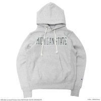 Champion（チャンピオン）”24AW” REVERSE WEAVE PULLOVER HOODED SWEATSHIRT（リバースウィーブプルオーバーフーデットスウェットシャツ）-College Print- "MICHIGAN STATE" /  OxFord（オックスフォードグレー）