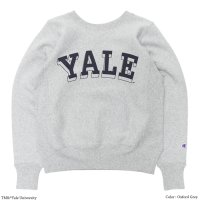 Champion（チャンピオン）”24AW” REVERSE WEAVE CREWNECK SWEATSHIRT（リバースウィーブクルーネックスウェットシャツ）-College Print- " YALE"/OxFord（オックスフォードグレー）