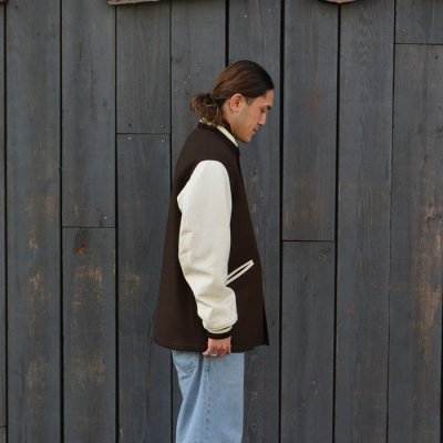 画像12: *A VONTADE(アボンタージ)Award Jacket "LONG"(アワードジャケット”ロング”)/ Dark Bronwn(ダークブラウン)