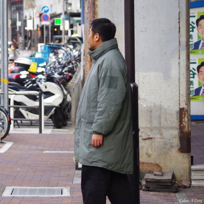 画像12: WILD THINGS(ワイルドシングス)MONSTER PARKA TYPE2(モンスターパーカータイプ2)"24"/F,Grey(フォリアージュグレー)