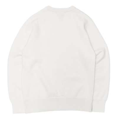 画像2: ＜30%OFF＞BARNS OUTFITTERS (バーンズアウトフィッターズ) STANDARD COZUN GUSSET CREW NECK SWEAT (はめ込み両Vガゼットクルーネックスウェット）/ Black（ブラック）
