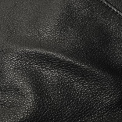 画像6: Y'2 LEATHER（ワイツーレザー）STEER OIL×HORSE HIDE DOWN VEST（ステアオイル×ホースハイドダウンベスト）/Black×Black（ブラック×ブラック）