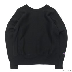 ＜30％OFF＞Champion（チャンピオン）”New” REVERSE WEAVE CREWNECK SWEATSHIRT（リバースウィーブクルーネックスウェットシャツ）"Made in USA" / Black（ブラック）・Navy（ネイビー）