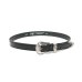 画像1: TORY LEATHER（トリーレザー）3-Piece Silver Buckle Belt（3ピースシルバーバックルベルト）/ Black（ブラック） (1)