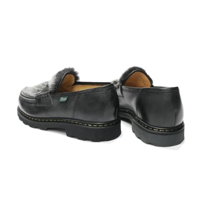 画像5: Paraboot（パラブーツ）REIMS+VISON（ランス+ミンクファー）/ Noir（ブラック）
