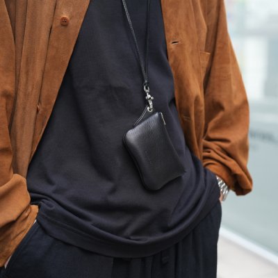 画像7: WILD SWANS（ワイルドスワンズ）NORMA(S)（ノーマ）ユーティリティーポーチ"THEA（テア）"/Black（ブラック）