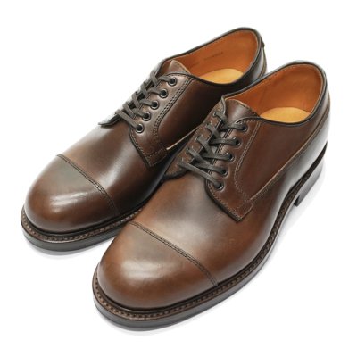 画像2: WHEEL ROBE（ウィールローブ）STRAIGHT TIP OXFORD（ストレートチップオックスフォード）/Brown（ブラウン）