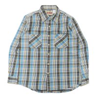 CAMCO（カムコ）Heavy Wight Flannel Shirt（ヘビーウエイト フランネルシャツ）/Blue（ブルー）※XLサイズのみ