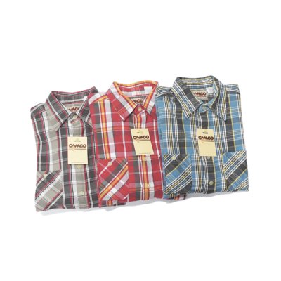 画像1: CAMCO（カムコ）Heavy Wight Flannel Shirt（ヘビーウエイト フランネルシャツ）/ Grey（グレー）・Red（レッド）・Blue（ブルー）