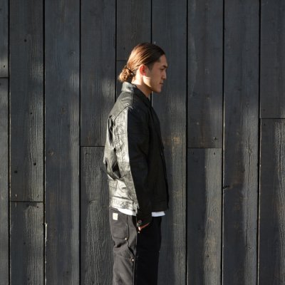 画像10: yoused (ユーズド)3Pocket 1st Leather Jacket (3ポケットファーストレザージャケット)/ Black(ブラック)