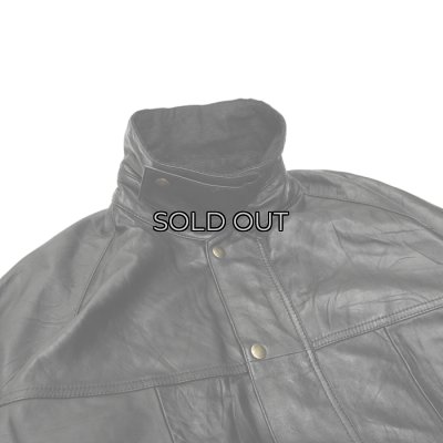 画像8: yoused （ユーズド）Leather Driver's Jacket （レザードライバーズジャケット）/ Black（ブラック）