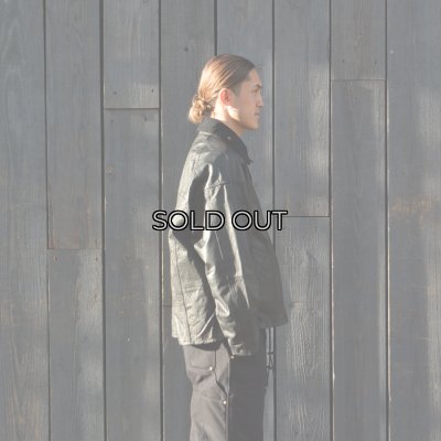 画像11: yoused （ユーズド）Leather Driver's Jacket （レザードライバーズジャケット）/ Black（ブラック）