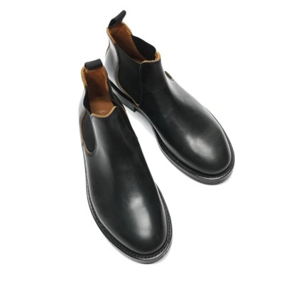 画像4: WHEEL ROBE（ウィールローブ）ELASTIC SIDE BOOTS（エラスティックサイドブーツ）/Black（ブラック）