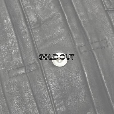 画像7: yoused （ユーズド）3Pocket 1st Leather Jacket （3ポケットファーストレザージャケット）/ Black（ブラック）