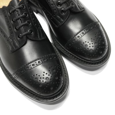 画像6: Tricker's（トリッカーズ）キャップトゥブローグシューズ（ダイナイトソール）/Black Box Calf（ブラックボックスカーフ）