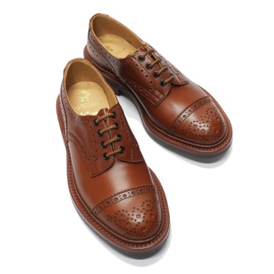 画像4: Tricker's（トリッカーズ）キャップトゥブローグシューズ（ダイナイトソール）/Marron Antique（マロンアンティーク）