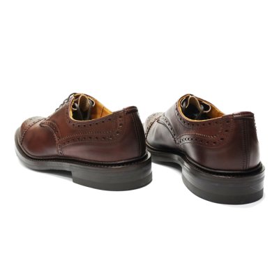画像5: Tricker's（トリッカーズ）キャップトゥブローグシューズ（ダイナイトソール）/Burgundy Burnished（バーガンディバーニッシュド）