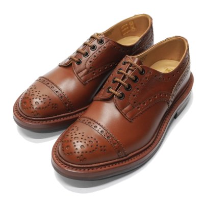 画像2: Tricker's（トリッカーズ）キャップトゥブローグシューズ（ダイナイトソール）/Marron Antique（マロンアンティーク）