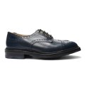 Tricker's(トリッカーズ)キャップトゥブローグシューズ(ダイナイトソール)/Navy Aniline Calf(ネイビーアニリンカーフ)
