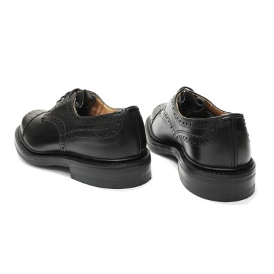 画像5: Tricker's（トリッカーズ）キャップトゥブローグシューズ（ダイナイトソール）/Black Box Calf（ブラックボックスカーフ）