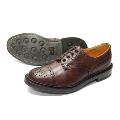 画像3: Tricker's（トリッカーズ）キャップトゥブローグシューズ（ダイナイトソール）/Burgundy Burnished（バーガンディバーニッシュド）