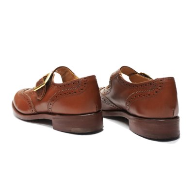 画像5: Tricker's（トリッカーズ）Mary Jane Brogue Shoes（メリージェーンブローグシューズ）レザーソール/Marron Antique（マロンアンティーク）