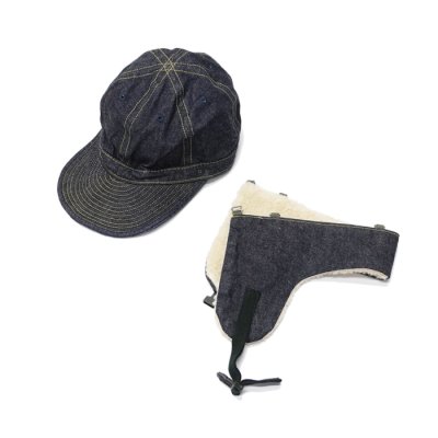 画像9: ＜30%OFF＞DECHO（デコー）KOME CAP EAR MUFF（コメキャップ・イヤーマフ）/ Indigo（インディゴ）