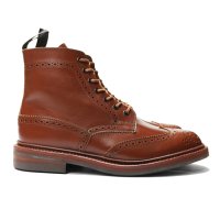 Tricker's（トリッカーズ）カントリーブローグブーツ（ダイナイトソール）/Marron Antique（マロンアンティーク）