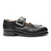画像1: Tricker's（トリッカーズ）Mary Jane Brogue Shoes（メリージェーン ブローグシューズ）レザーソール/Black Box Calf（ブラックボックスカーフ） (1)