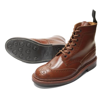画像3: Tricker's（トリッカーズ）カントリーブローグブーツ（ダイナイトソール）/Marron Antique（マロンアンティーク）