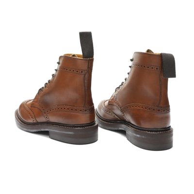 画像5: Tricker's（トリッカーズ）カントリーブローグブーツ（ダイナイトソール）/Beechnut Burnished（ビーチナッツバーニッシュド）