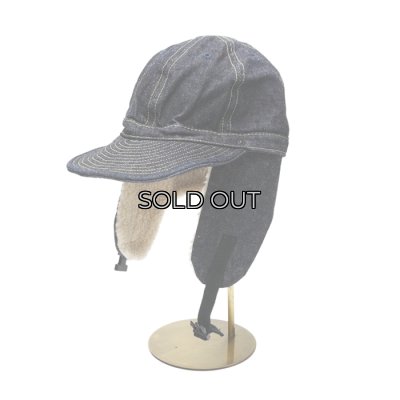 画像1: ＜30%OFF＞DECHO（デコー）KOME CAP EAR MUFF（コメキャップ・イヤーマフ）/ Indigo（インディゴ）