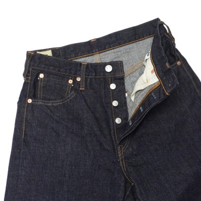 画像4: F.O.B FACTORY（エフオービーファクトリー）Selvedge Denim Tapered 5P（セルヴィッチデニム テーパード5Pパンツ）"14.75oz Selvedge Denim" / Indigo Blue（インディゴブルー）※One Wash【裾上げ無料】