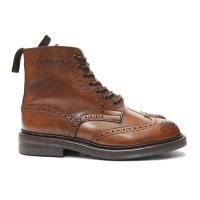 Tricker's（トリッカーズ）カントリーブローグブーツ（ダイナイトソール）/Beechnut Burnished（ビーチナッツバーニッシュド）