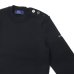 画像4: SAINT JAMES（セントジェームス）CANCALE（肩ボタンプレーンセーター）/NAVY（ネイビー）