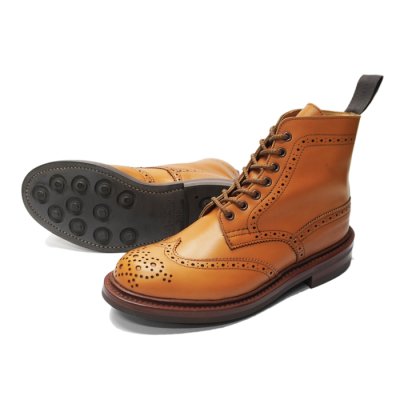 画像3: Tricker's（トリッカーズ）カントリーブローグブーツ（ダイナイトソール）/Acorn Antique（エイコーンアンティーク）