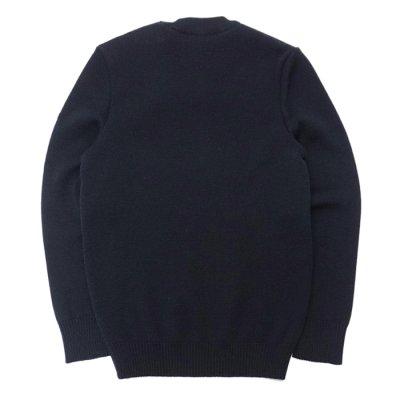 画像2: SAINT JAMES（セントジェームス）CANCALE（肩ボタンプレーンセーター）/NAVY（ネイビー）
