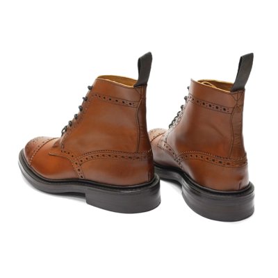 画像5: Tricker's(トリッカーズ)キャップトゥブローグブーツ(ダイナイトソール)/Beechnut Burnished(ビーチナッツバーニッシュド)