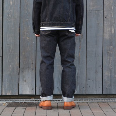 画像10: F.O.B FACTORY（エフオービーファクトリー）Selvedge Denim Tapered 5P（セルヴィッチデニム テーパード5Pパンツ）"14.75oz Selvedge Denim" / Indigo Blue（インディゴブルー）※One Wash【裾上げ無料】