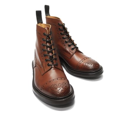 画像4: Tricker's(トリッカーズ)キャップトゥブローグブーツ(ダイナイトソール)/Beechnut Burnished(ビーチナッツバーニッシュド)