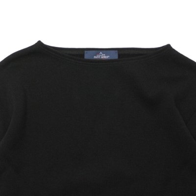 画像3: SAINT JAMES（セントジェームス）DOUBLEFACE SWEATER（ダブルフェースセーター）/NOIR（ブラック）