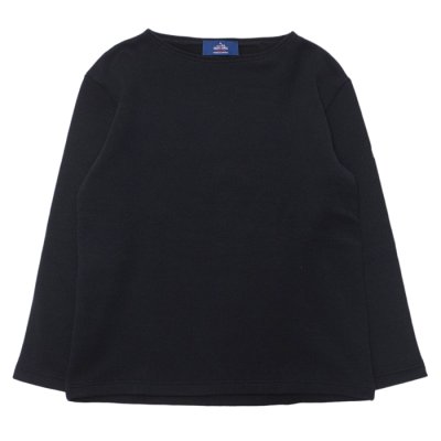 画像1: SAINT JAMES（セントジェームス）DOUBLEFACE SWEATER（ダブルフェースセーター）/DK.NAVY（ダークネイビー）