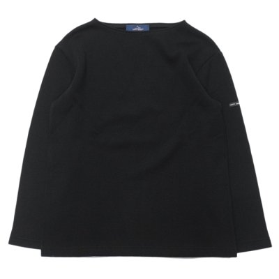 画像1: SAINT JAMES（セントジェームス）DOUBLEFACE SWEATER（ダブルフェースセーター）/NOIR（ブラック）