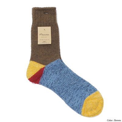 画像4: Mauna Kea(マウナケア)ドラロンウール踵切替えソックス / 5Colors(全5色展開)※3足までメール便発送可