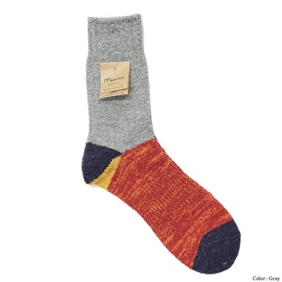 画像6: Mauna Kea(マウナケア)ドラロンウール踵切替えソックス / 5Colors(全5色展開)※3足までメール便発送可
