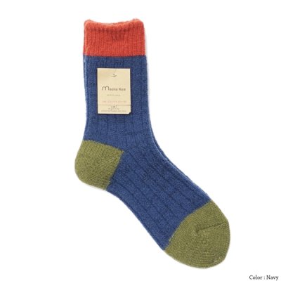 画像5: Mauna Kea（マウナケア）ドラロンタムウール3面切替えソックス"レディース" / 5Colors（全5色展開）※3足までメール便発送可