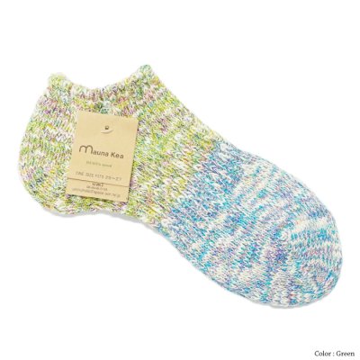 画像4: Mauna Kea(マウナケア)スラブネップ切替えスニーカーソックス / 4Colors(全4色展開)※3足までメール便発送可